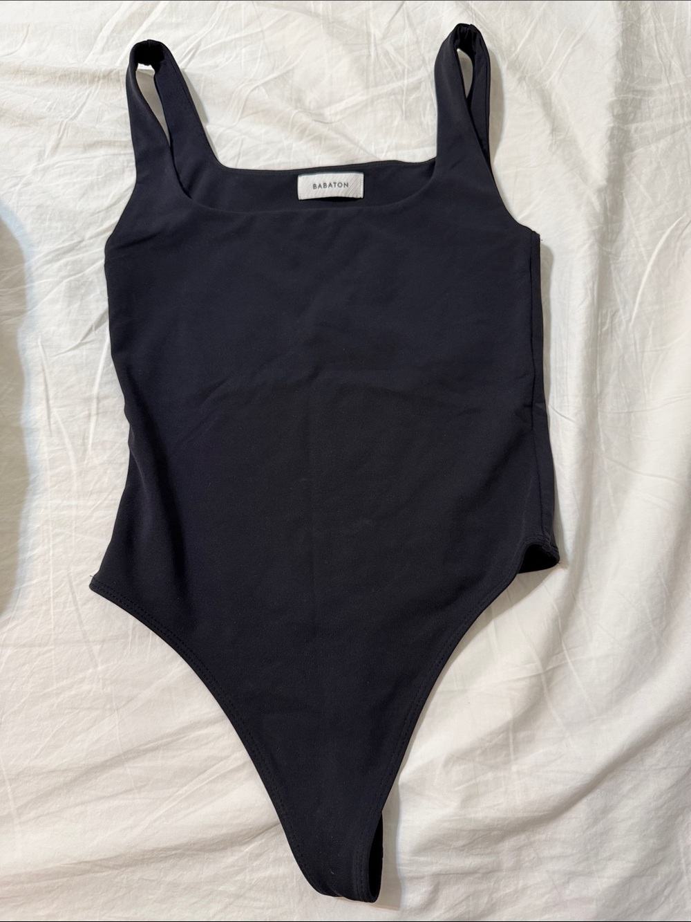 Babaton Black One-Piece Bodysuit